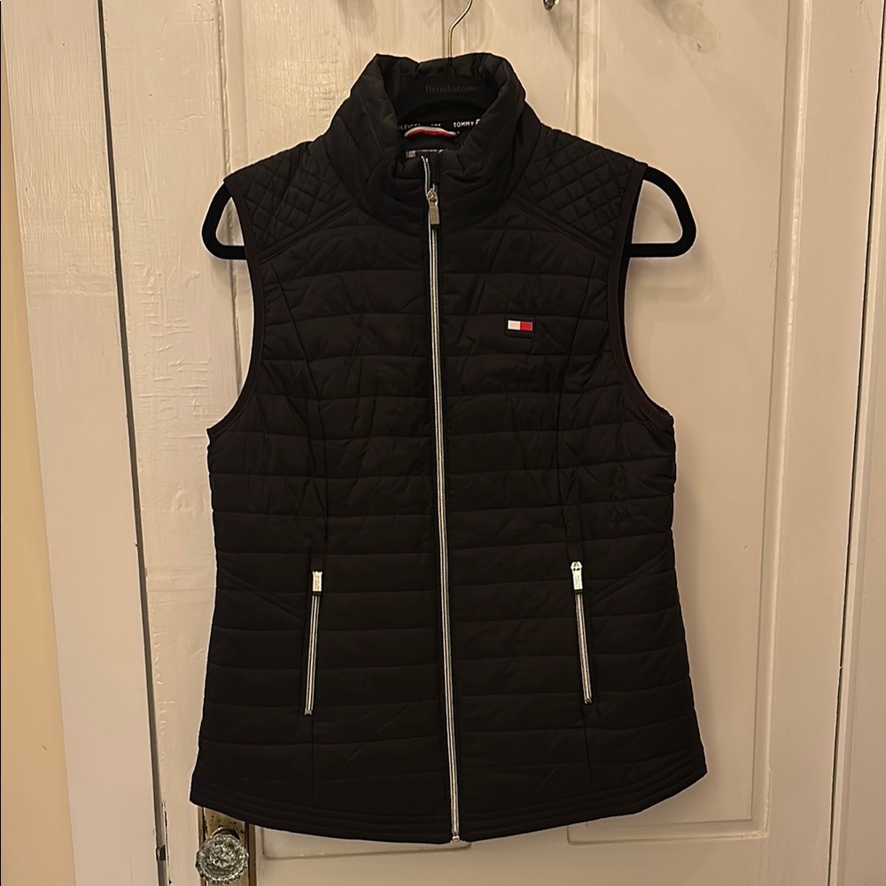 Tommy Hilfiger Black Quilted Vest